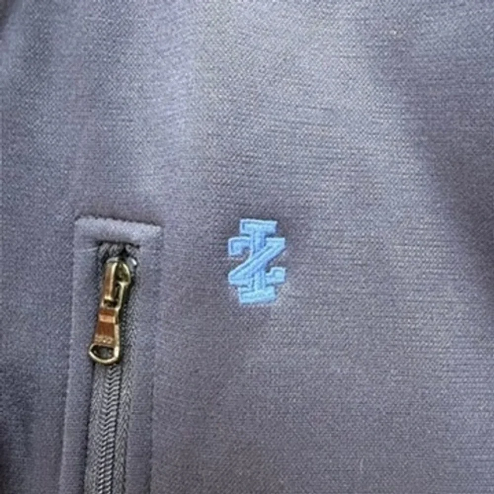 IZOD Spectator Fleece Full Zip Vest Outerwear Big & Tall Mens L Tall Blue NWT